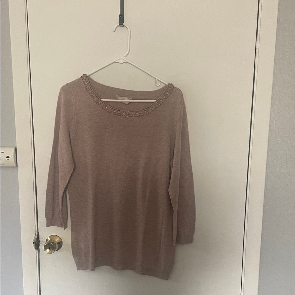 Banana Republic Brown Crew Neck Sweater